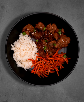 Beef Bulgogi and Glazed Carrots