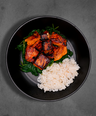 Honey Glazed Salmon Bites
