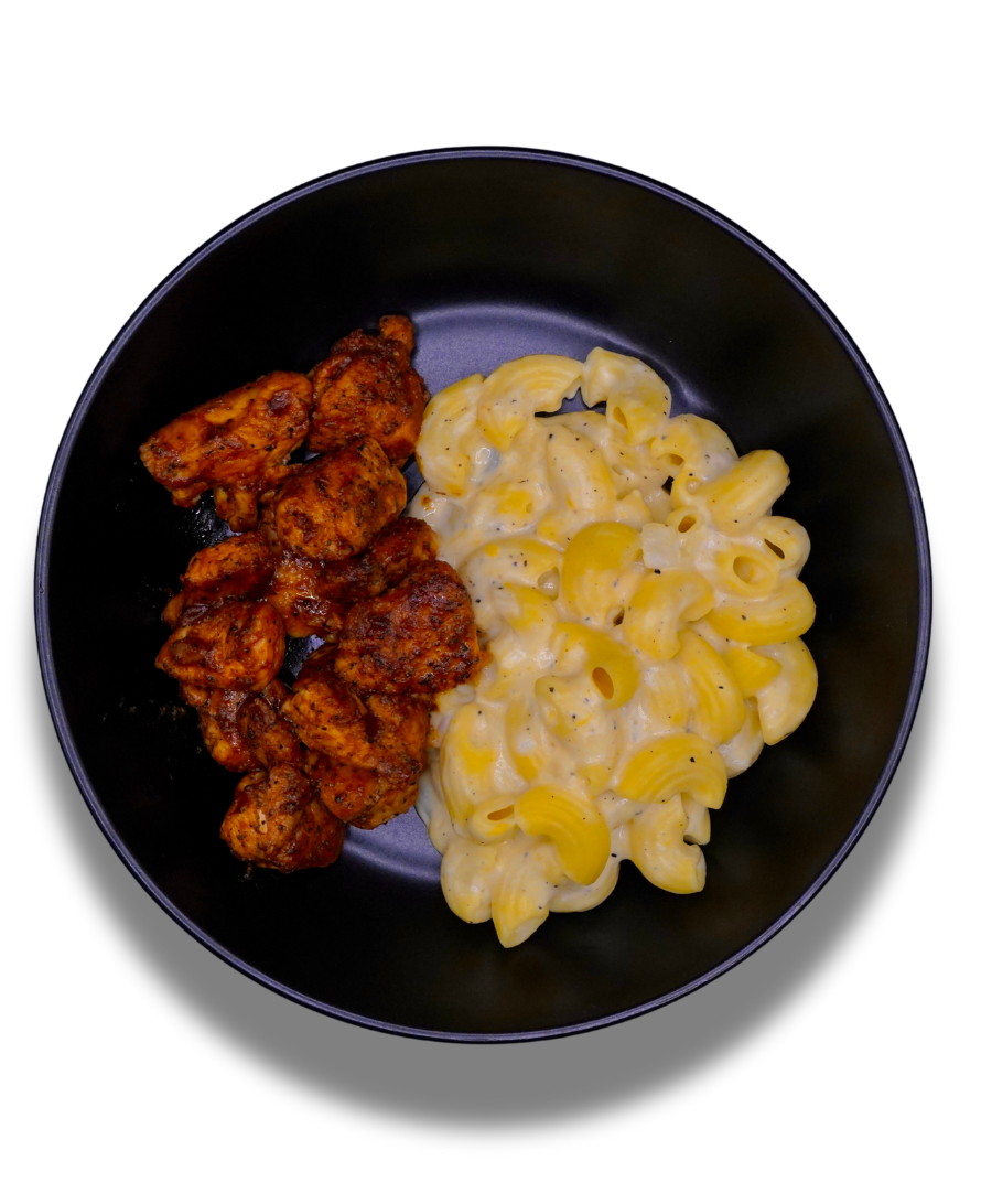 Protein BBQ Mac & Cheese