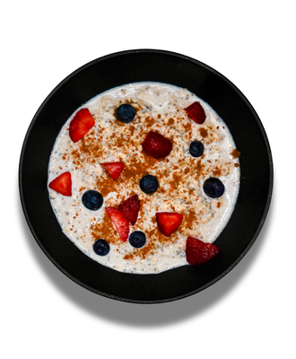 Vanilla Berry Protein Overnight Oats