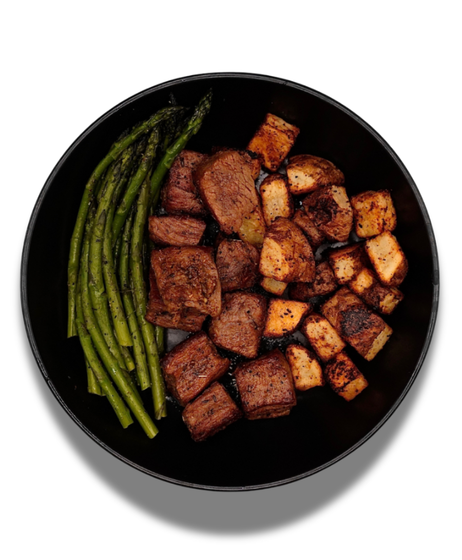 Garlic Herb Steak Bites