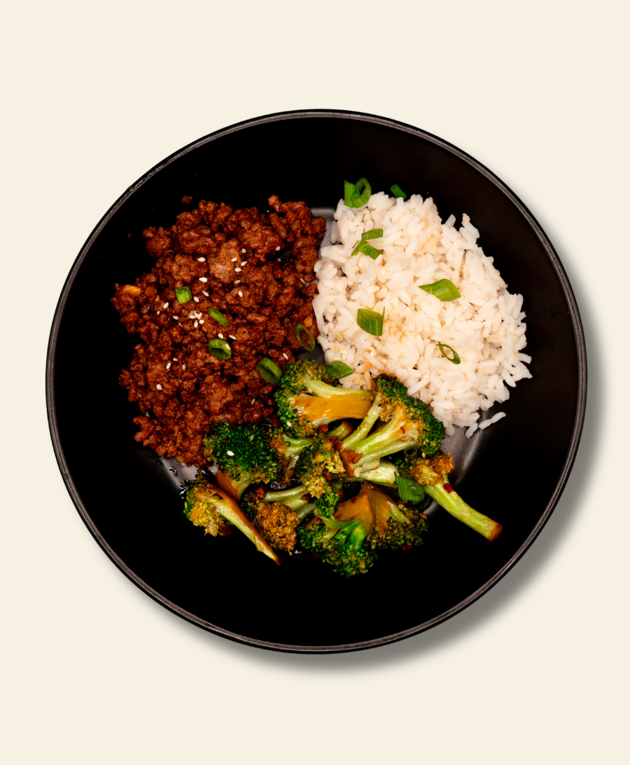 Korean Ground Beef Bowl