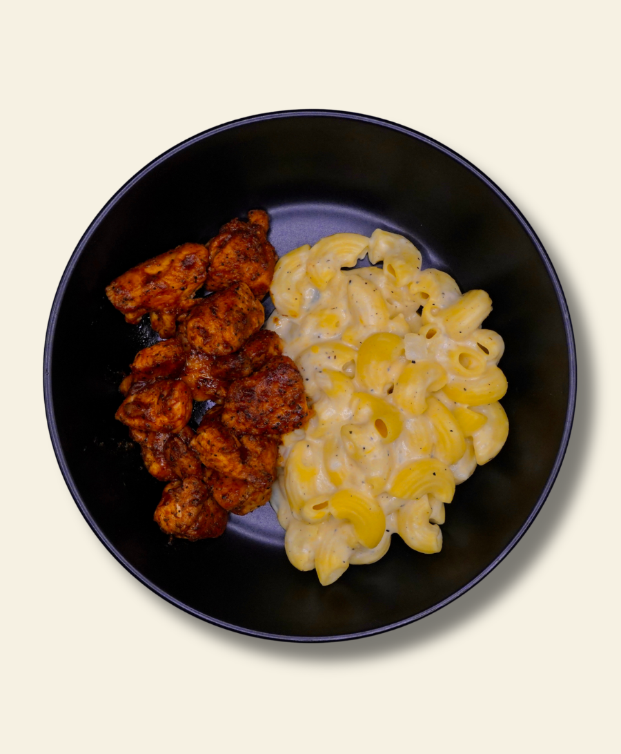 Protein BBQ Mac & Cheese