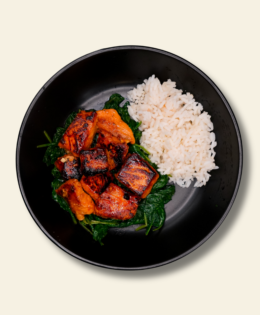 Honey Glazed Salmon Bites