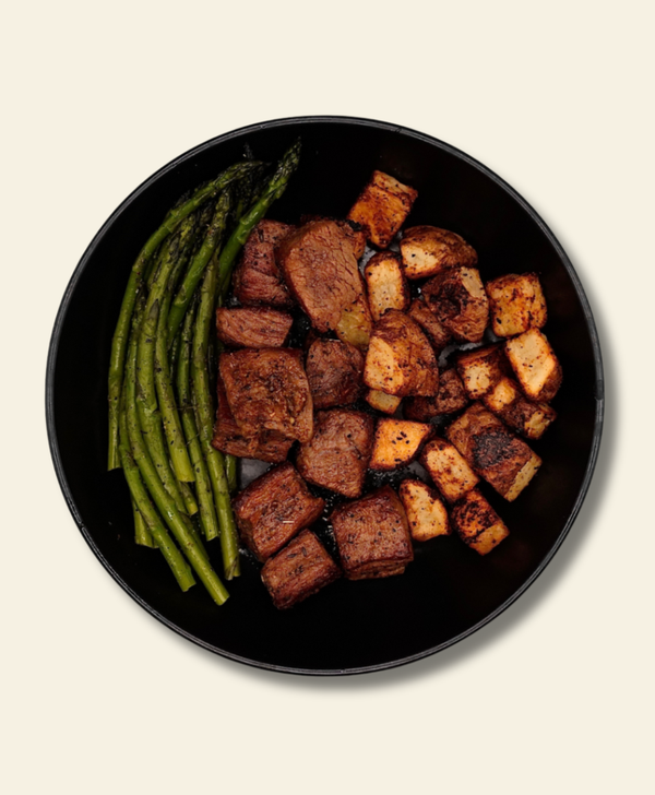 Garlic Herb Steak Bites