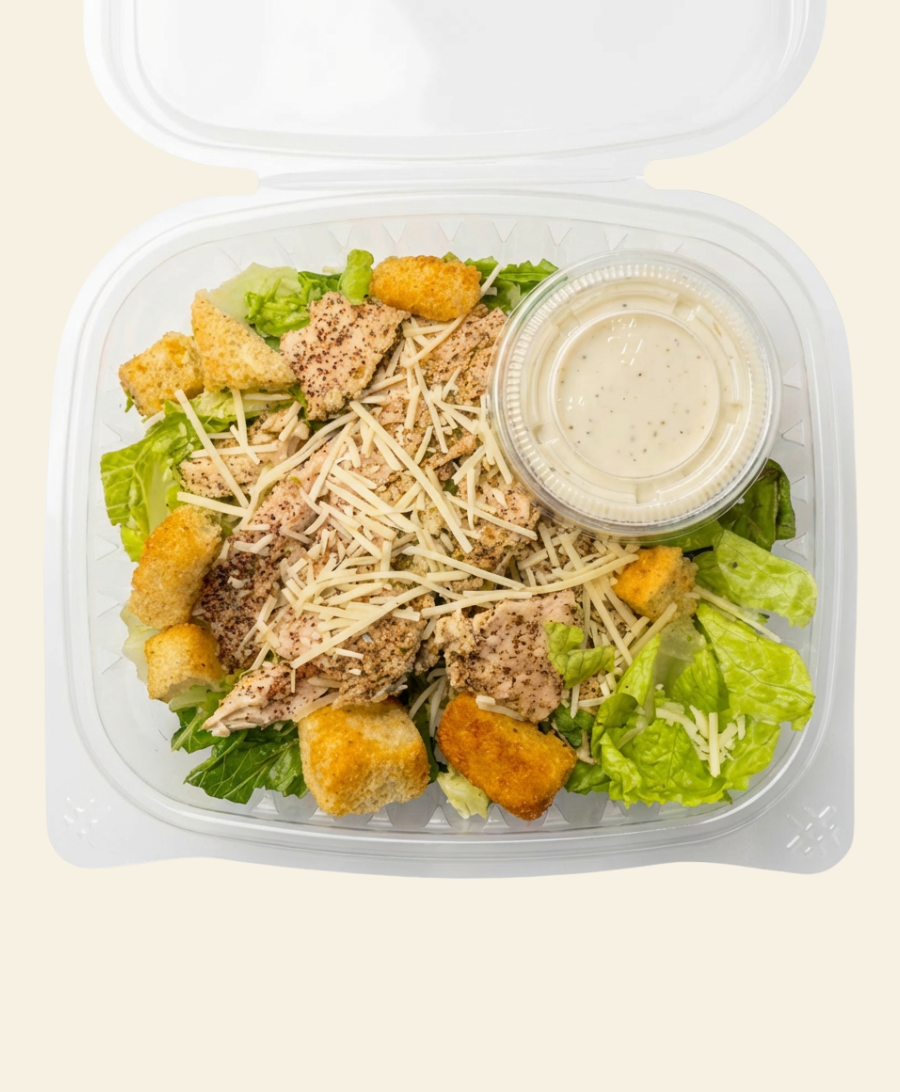 Chopped Chicken Caesar Salad