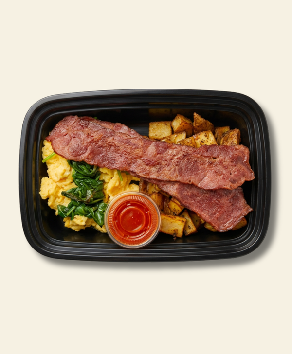 Spinach Egg & Turkey Bacon Classic