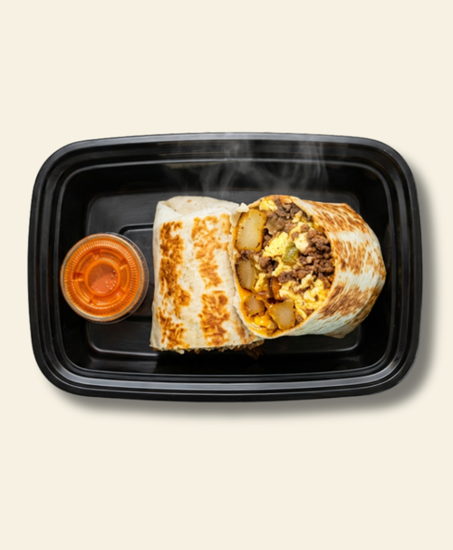 Beef & Egg Power Burrito