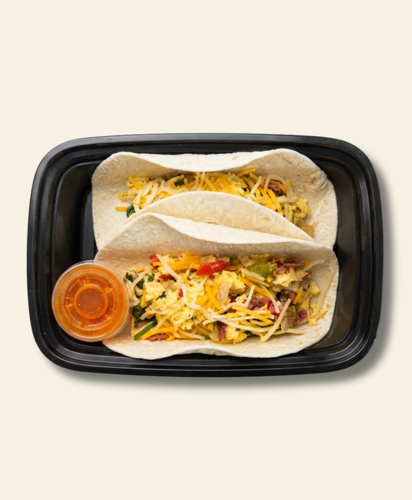 Sunrise Turkey Bacon Tacos