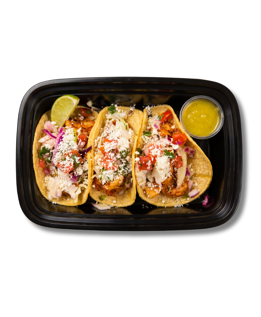 Garlic Chili Shrimp Tacos