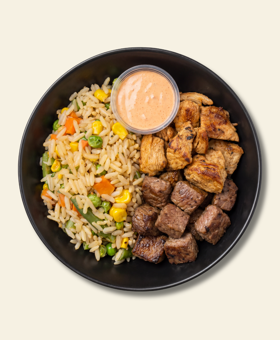 Chicken & Sirloin Hibachi Bowl