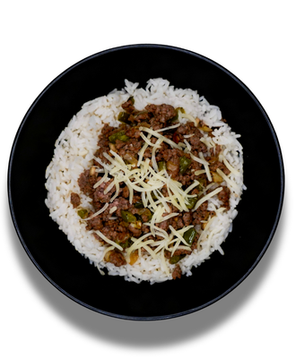 Cheesesteak Ground Beef