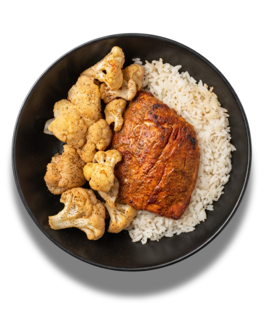 Tandoori Salmon & Cauliflower