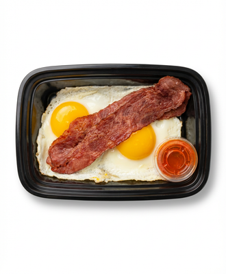 Egg & Turkey Bacon Protein Platr