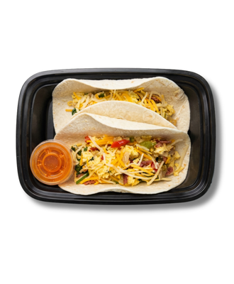 Sunrise Turkey Bacon Tacos