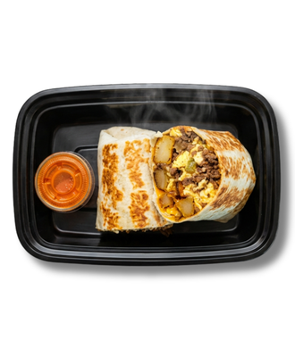 Beef & Egg Power Burrito