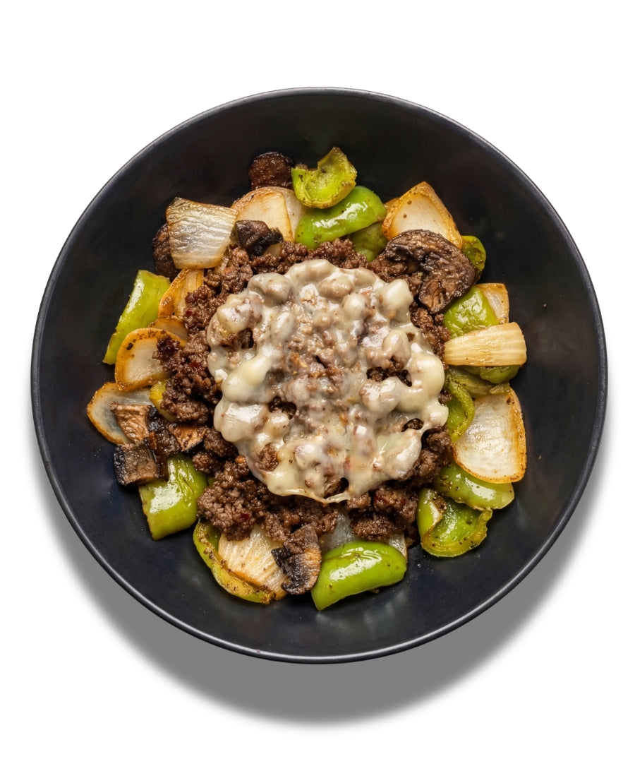 Low-Carb Philly Cheesesteak Bowl